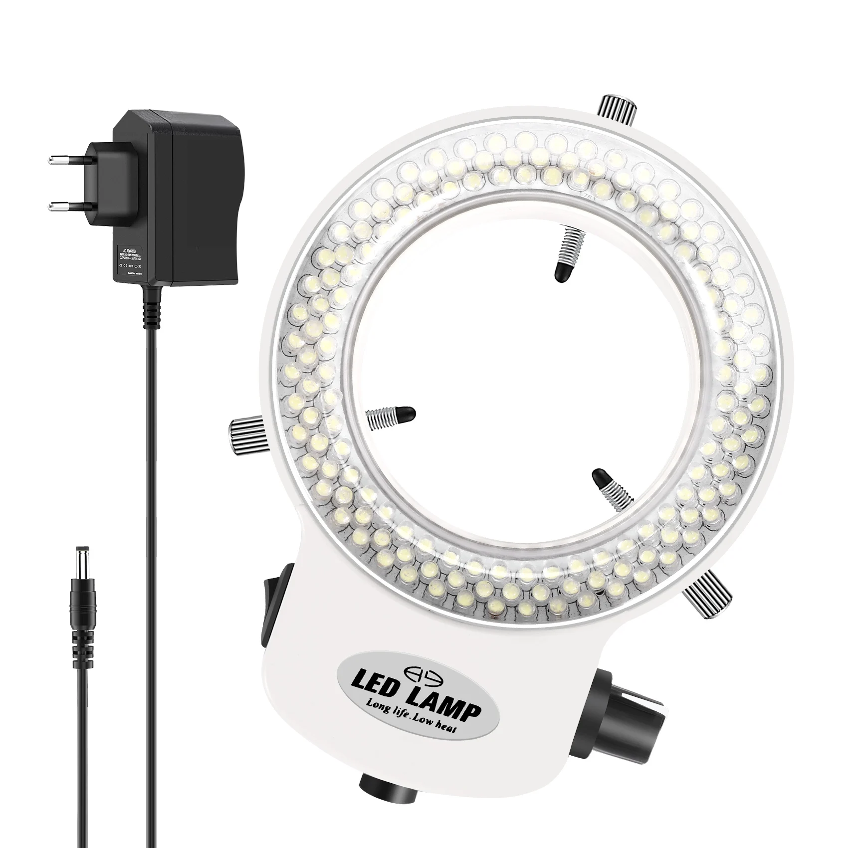 

A77I 144 Leds Ring Light Ring Light For Mini Scope Lamp Light 6000K 0-100% Adjustable White