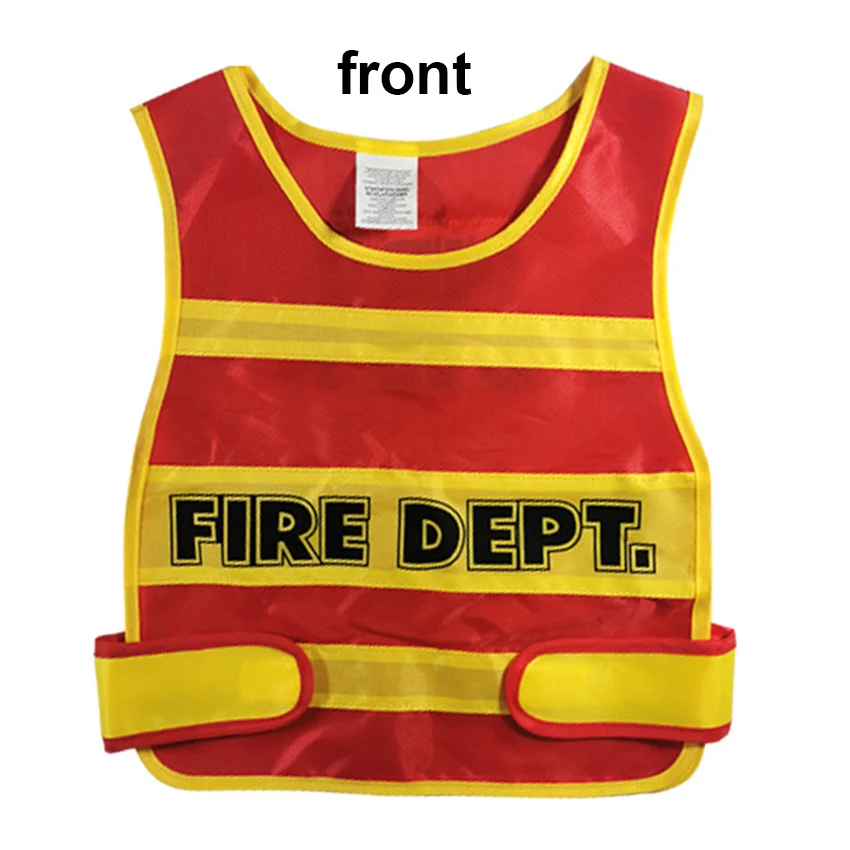 Spielhausspielzeug für Kinder, Rollenspielkostüme, Verkehrspolizei-Kostüme für Feuerwehrmann, universell für Jungen und Mädchen, Geburtstagsgeschenke, Weihnachtsgeschenke, Weihnachtskostüme, Weihnachtskostüme