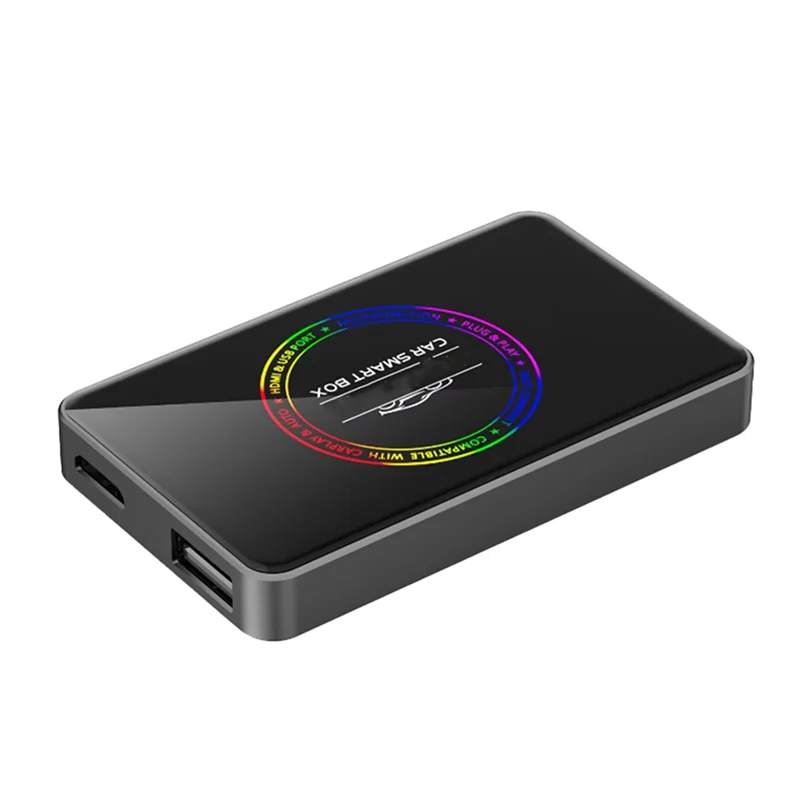 

【Limited-Stock!】Android 12 Wireless Carplay Adapter AI Box Smart Box For Carplay Android Auto For Netflix IPTV 4K HD 2GB+ 16GB