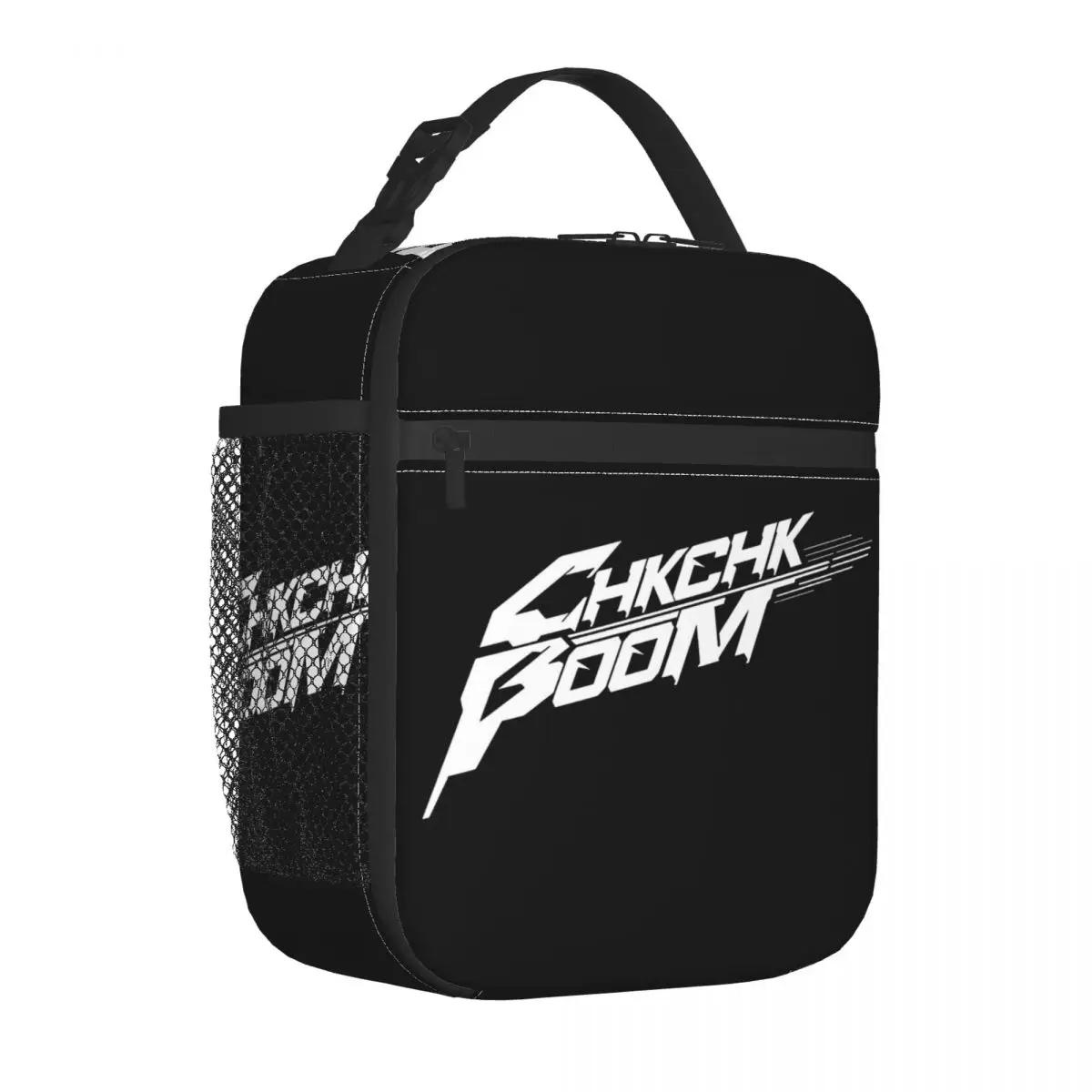 Ate Chk Chk Boom Insulated Lunch Bags Cooler Bag Lunch Container SKZ Kpop Idol Music Tote Lunch Box Girl Boy Work Picnic