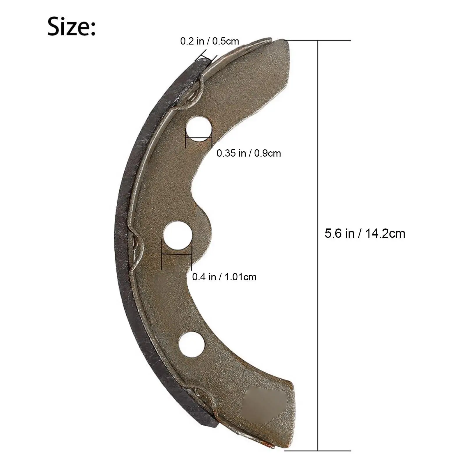 أحذية الفرامل ملحقات السيارات لأحذية الفرامل القياسية السهلة مع جودة OEM لمعايير معظم الأشخاص لملحقات السيارة #6