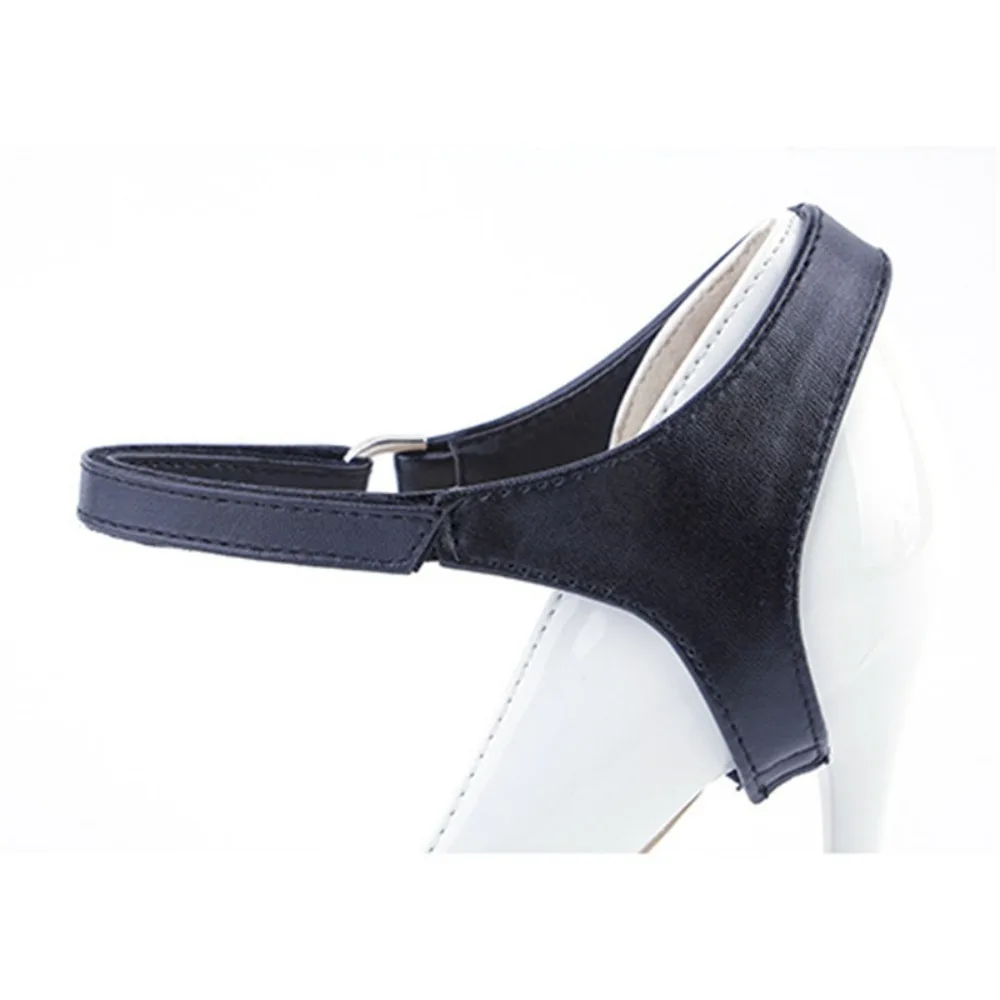 1pair Transparent Transparent Shoe Strap Anti-Skid Anti-Slip High Heels Shoelace Invisible Detachable Strap Accessories
