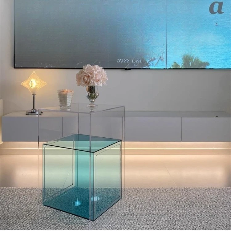 Sofa side table, home living room, hotel high-end coffee table, bedside table, mobile balcony, small table rack