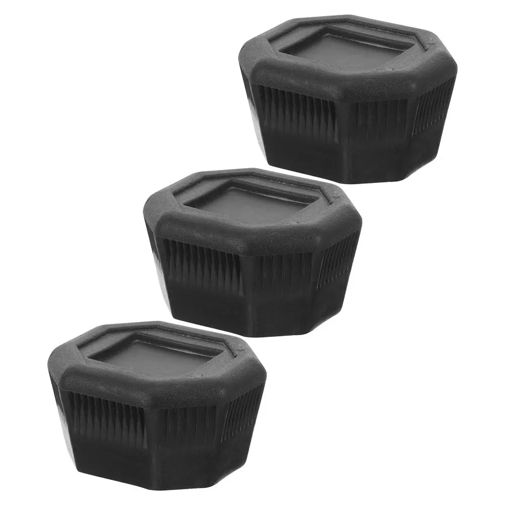 ฝาครอบด้ามไม้เทนนิส 3 ชิ้น สำหรับเปลี่ยน  เพิ่มการยึดเกาะ ป้องกันการลื่น ทนทาน อุปกรณ์เสริมป้องกันด้ามไม้เทนนิส