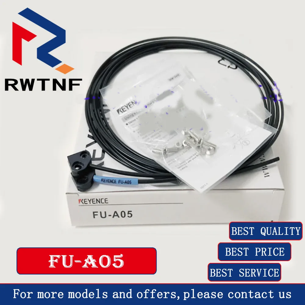 

Brand New Genuine FU-A05 KEYENCE A range of 5mm penetrant fiber optic sensors, 100% original warehouse stock