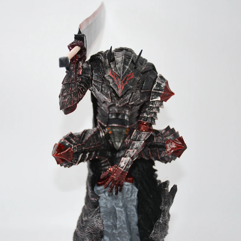 25cm Berserk Guts L Anime Figure Guts Berserker Armor Action Figure Berserk Black Swordsman Figurine Collectible Model Doll Toys