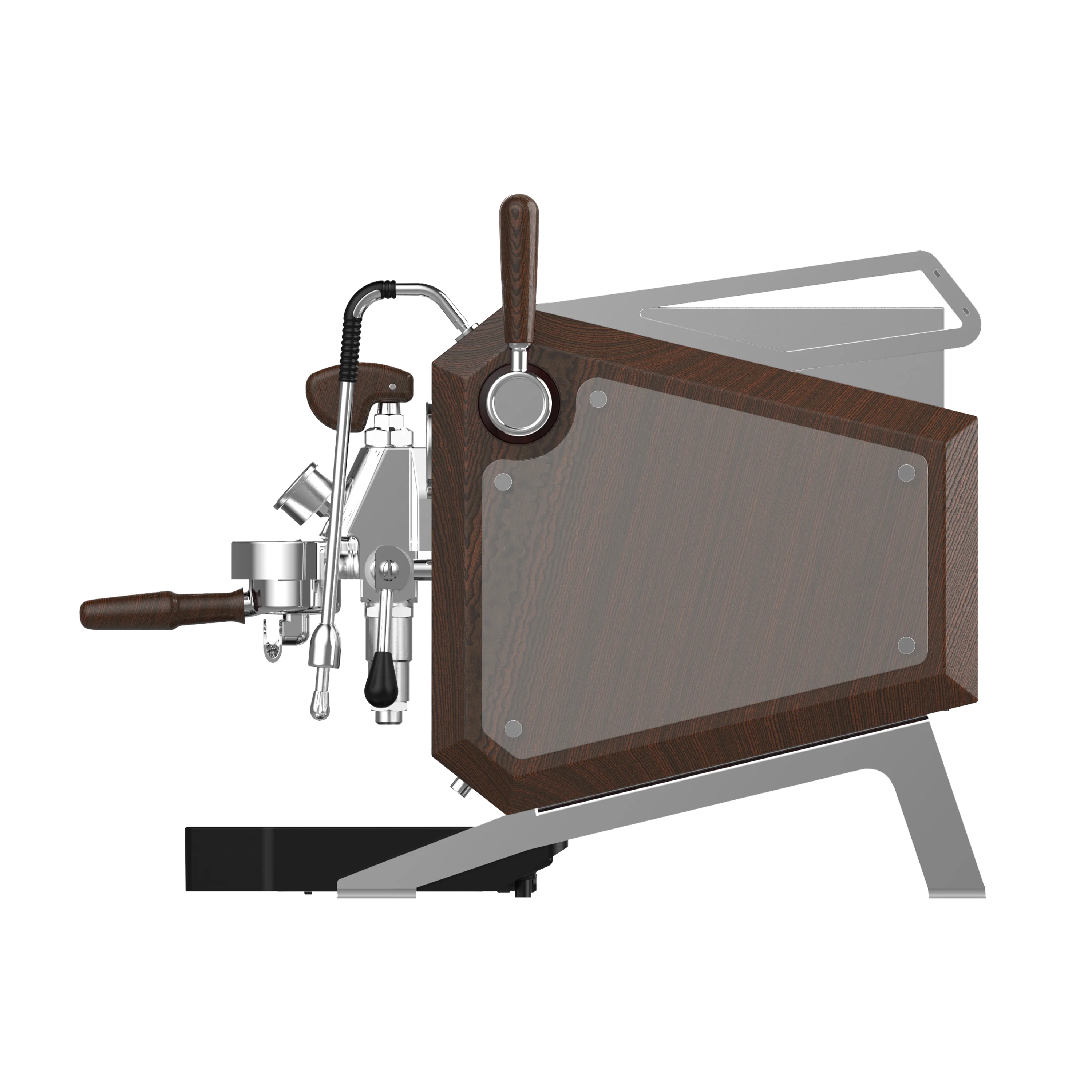 Máquina de café expreso semiautomática TLF 2023 Máquina de café expreso comercial Control manual