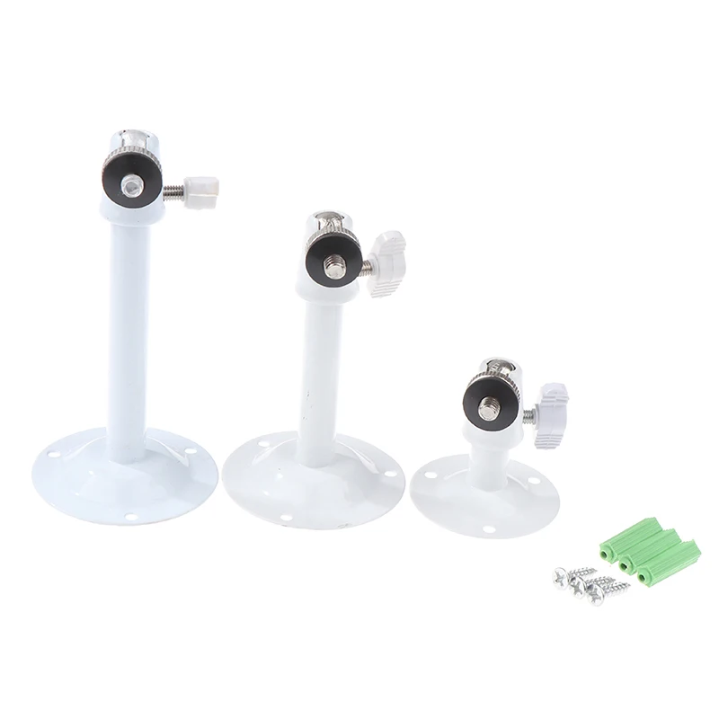 Wall Installation Metal Holder Secure Rotary CCTV Camera Stand For Security Surveillance Camera