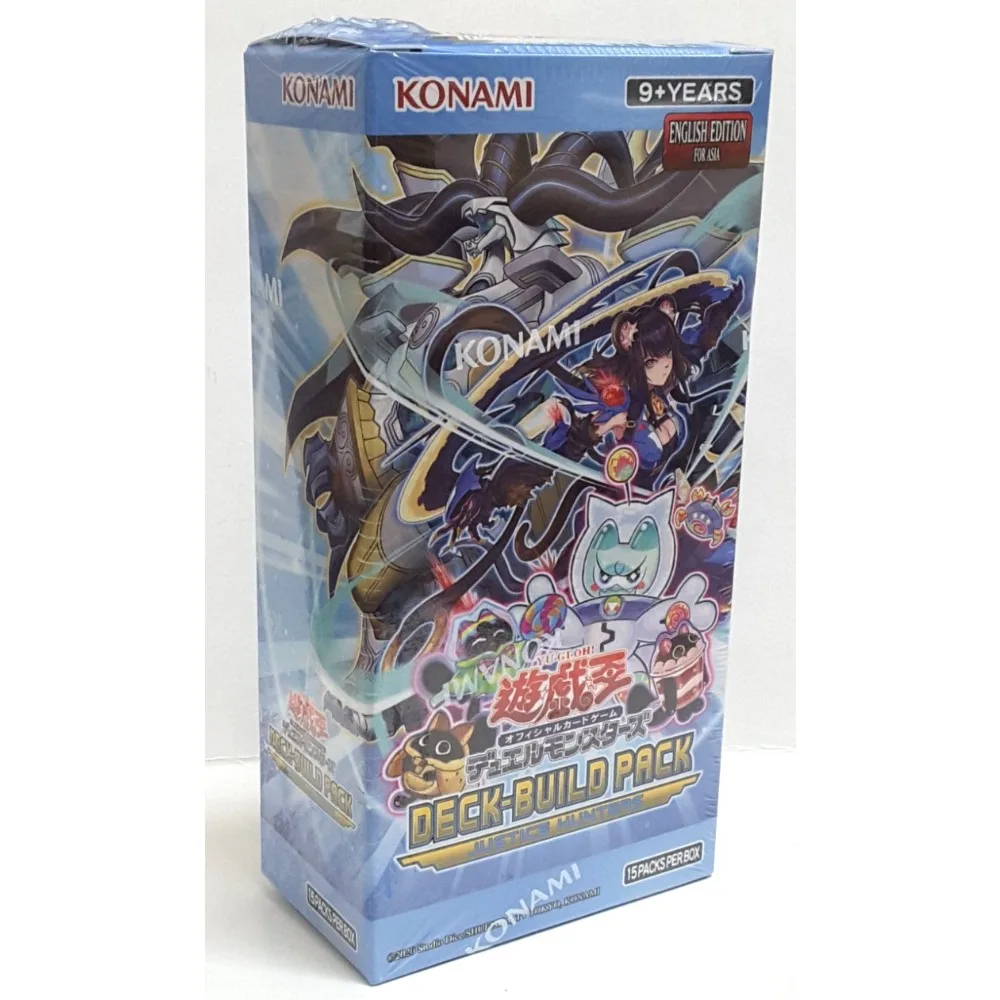 

Югио! Официальный набор для сборки колоды карточных игр Justice Hunters Booster Box DBJH Asia English Konami