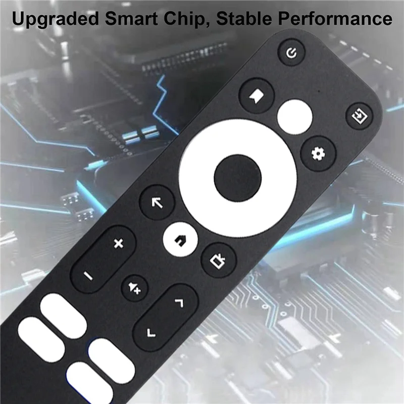 ABGI-4X Replace Voice Remote Control For MECOOL/ONN KM2 Plus Android TV Box For MECOOL KM2,KM2 Plus,KM7 Plus,KD3, KD5