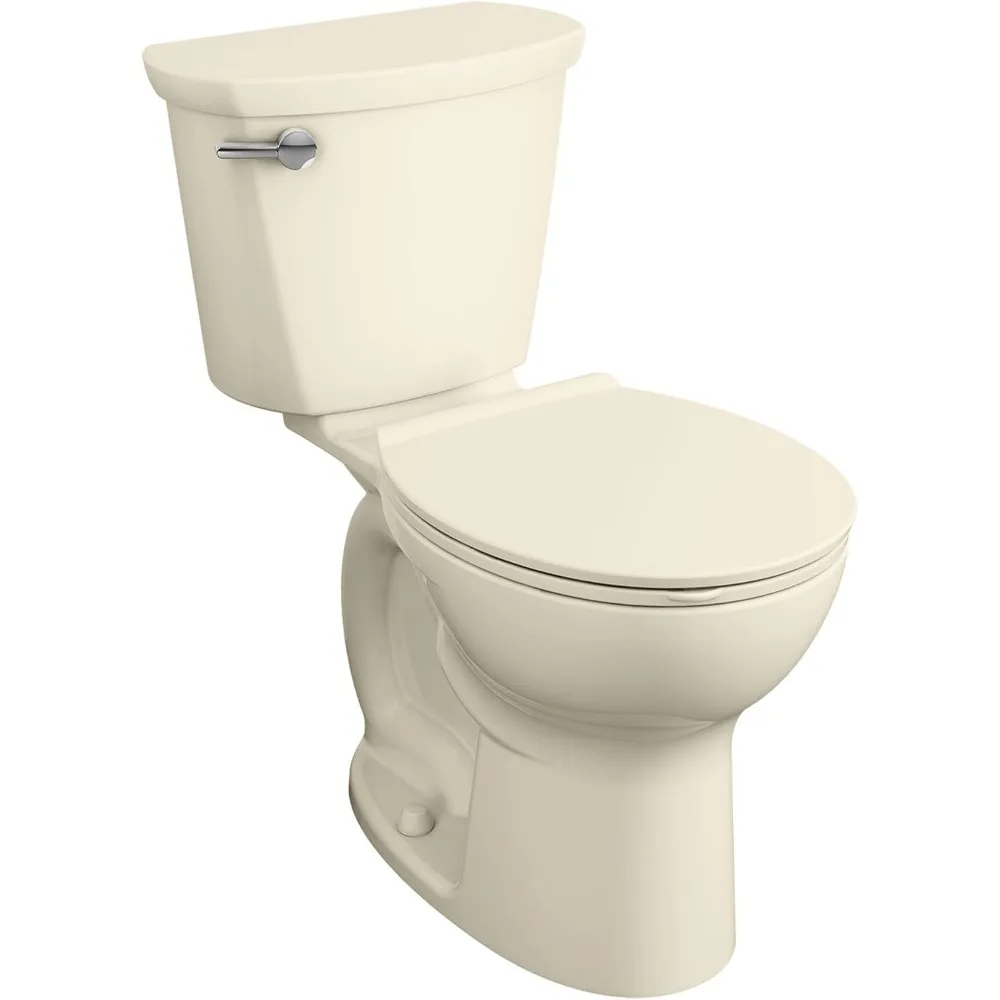 Cadet Pro 1.6 GPF 2-Piece Round Front Toilet with 12-in Rough-In, Large, Bone