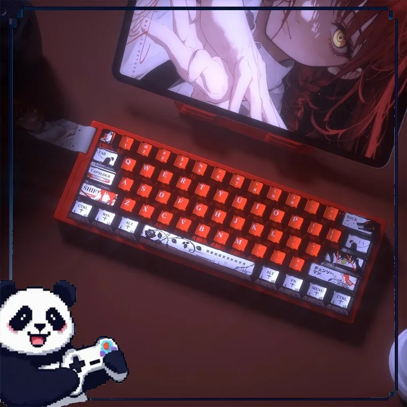 

Keycaps Anime Girl Pbt Heat Sublimation Compatible Magnetic Switch/Mechanical Keyboard Oem High Gaming Pc Keyboard Accessories