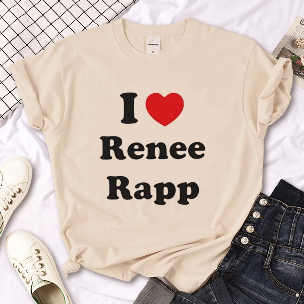 Renee Rapp Tee women Y2K anime Japanese t shirt female funny graphic comic clothes