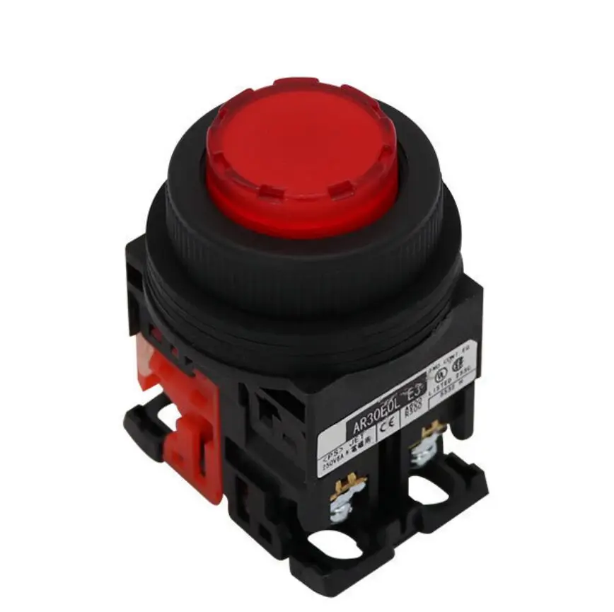 30mm AR30 푸시 버튼 스위치 AR30B2R AR30V2R AR30V1E3 AR30EOL AR30E5L AR30EOR-11 AR30FOR-11