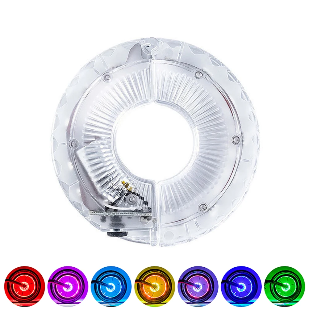 

Светодиодная подсветка A13 для велосипедных колес, Водонепроницаемый умный датчик вибрации для баланса велосипеда, спицевые светильники, аксессуары для верховой езды