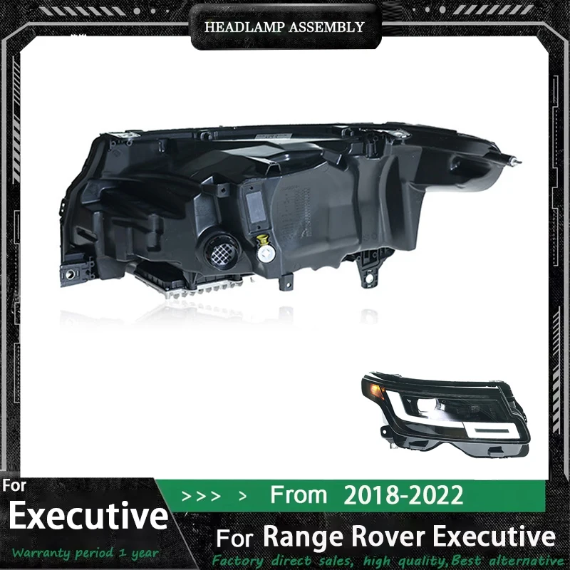 Full LED Headlamp For Land Rover Ranger L405 LED Headlights 2018-2022 Upgrade New Front Lights Headlight Assembly Accessories