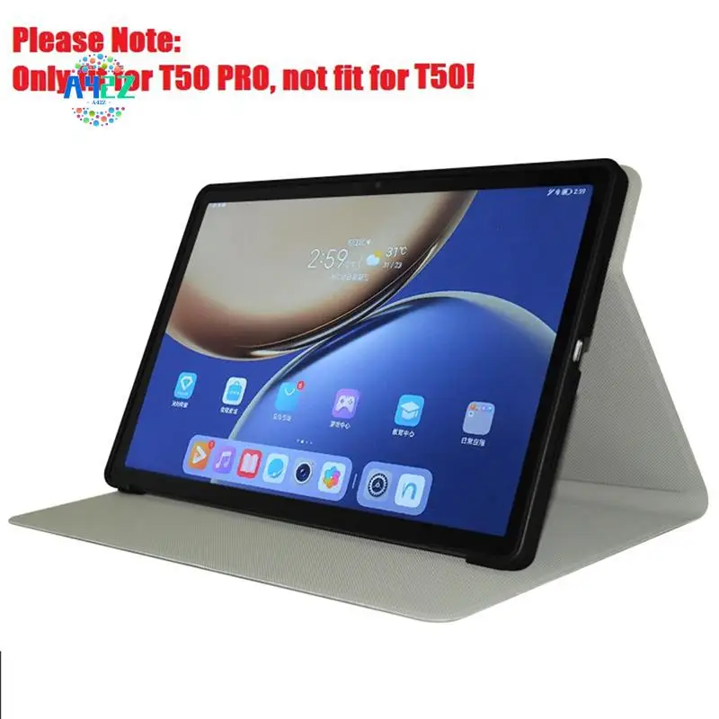 

A42Z-PU откидной чехол T50 Pro защитный чехол для Teclast T50 Pro 11-дюймовый планшет устойчивая к падениям подставка для планшета розовый