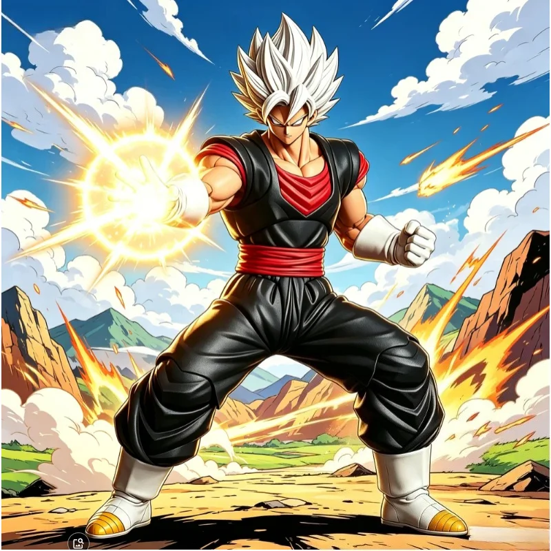 

NEW【Shipping in June!】 YGmw Studio Dragon Ball Z SHF Weekly Jump Color Version Vegetto 1/12 Scale Action Figure Anime Toys Gift