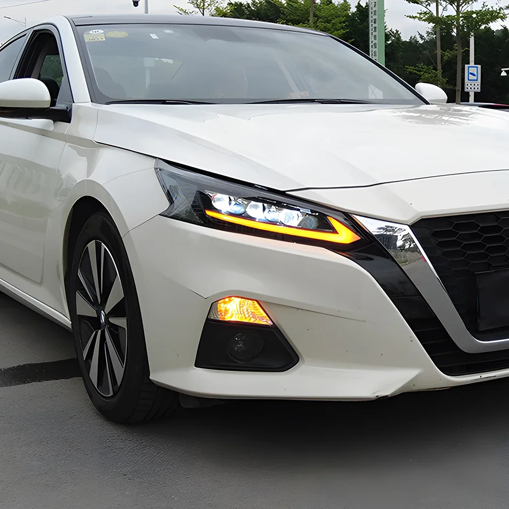 

Car Front Lamps for Nissan Teana 2019-2021 Auto Headlights Assembly Upgrade High Configuration Led Projector 3 Lens Accessories