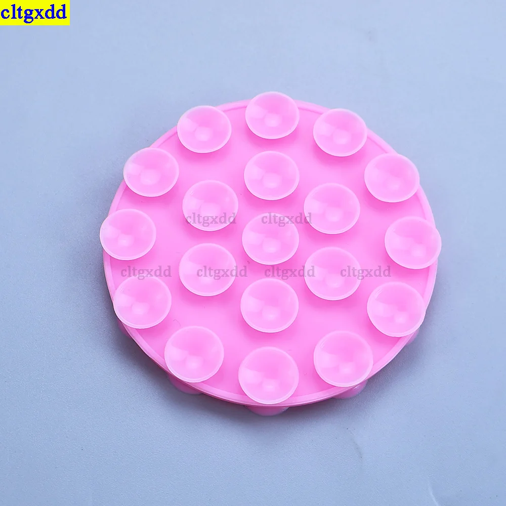 cltgxdd 1piece double-sided portable silicone suction cup phone holder mini car navigation universal phone holder