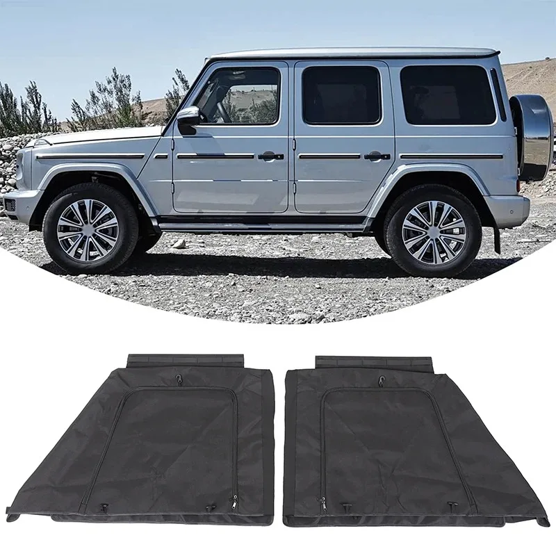 

For Mercedes Benz G Class W463 04-25 Black Car Front Rear Window Sunshade Net Insect Proof Net Window Cover Car Accessories