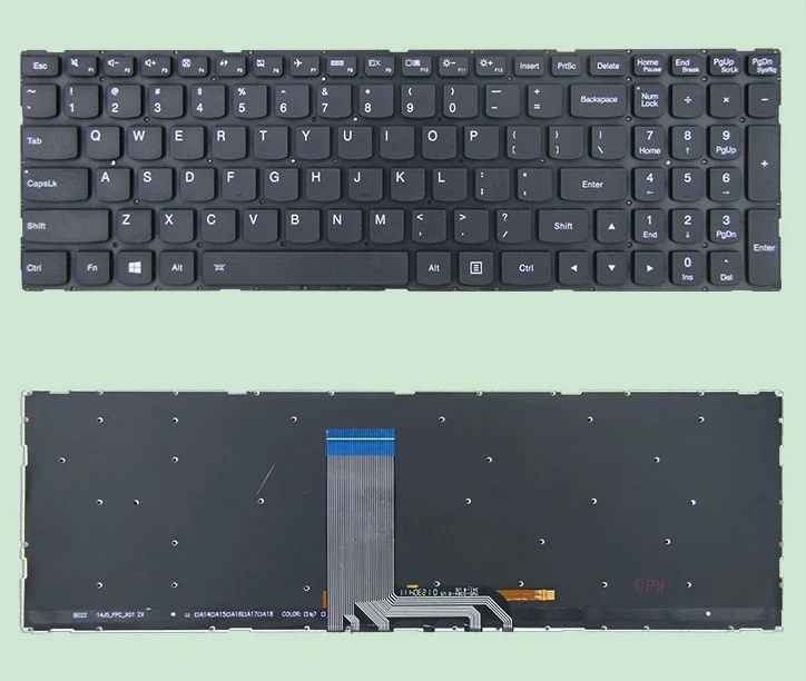 For Savior E520-15ISK IKB for Lenovo Xiaoxinrui 7000 IdeaPad 700-15ISK Keyboard, English version, small enter-*
