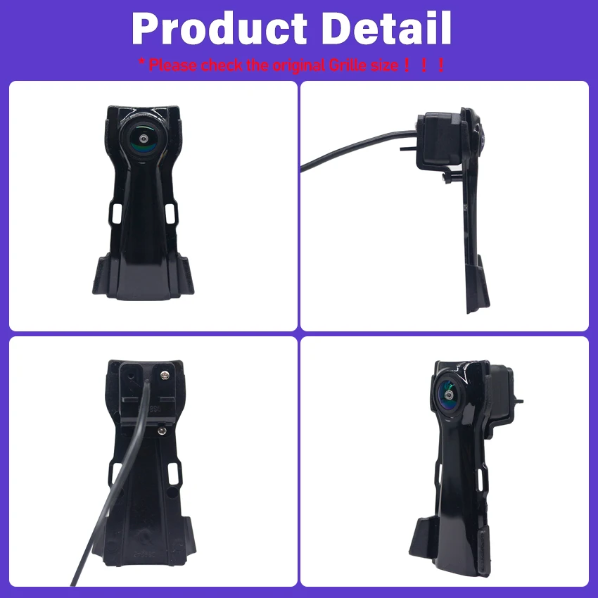 AHD/CVBS Vehicle For BMW 7 Series 740Li 750Li xDrive M760Li 2019 Front Side View Camera CCD Waterproof FishEye Lens Night Vision