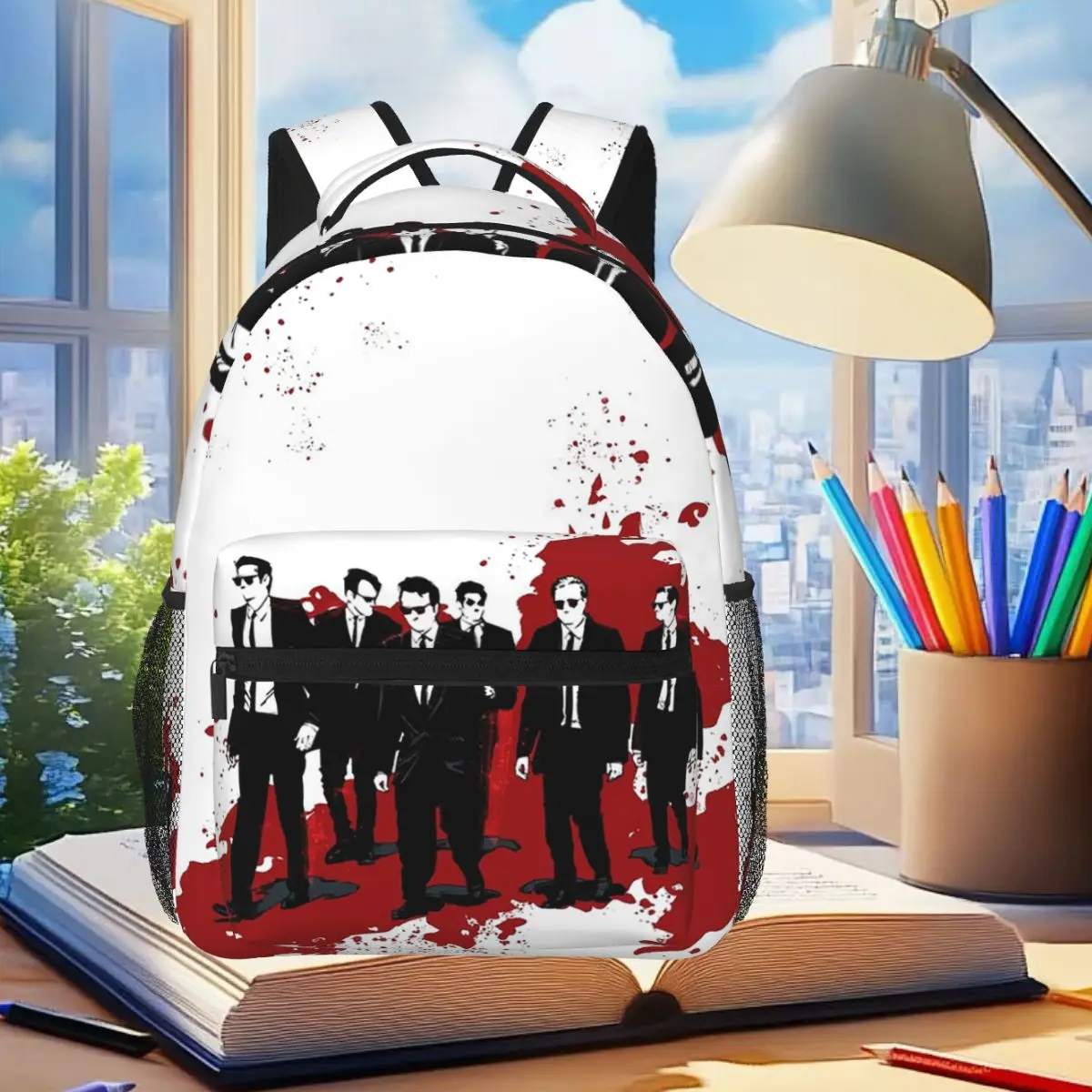 Reservoir Dogs 2 Backpack Student Boys Girls BookBag Children School Bag Computer Shoulder Bags for Men Women