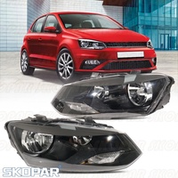 For VW Polo 2012 2013 2014 2015 Car accessories Front Bumper 8 Pin Headlamp Headlight Turn Signal