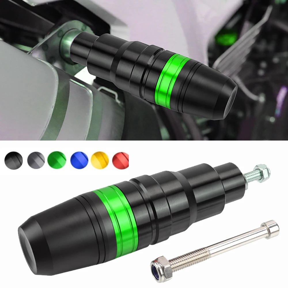 

Motorcycle CNC Crash Pads Exhaust Sliders Crash Protector For Kawasaki Z1000 Z1000R NINJA 400 650 Z1000SX Z 1000 SX ZX4R ZX-4RR