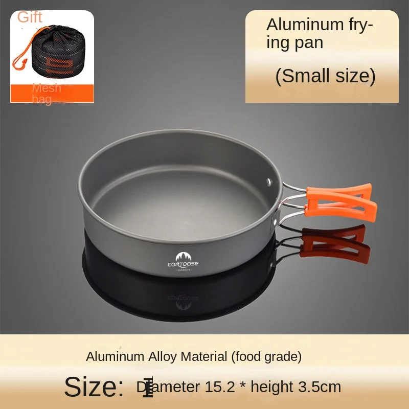 Camping Portable Gas Outdoor Stove Set Hanging Pot Picnic Field Cooking Cookware Tableware