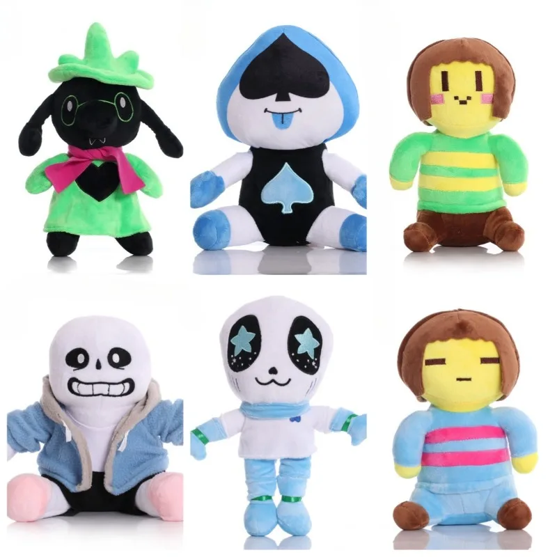 UNDERTALE Anime Cartoon Plush Toys Kawaii Frisk Sans Plush Stuffed Toys Game Peripheral Birthday Gift