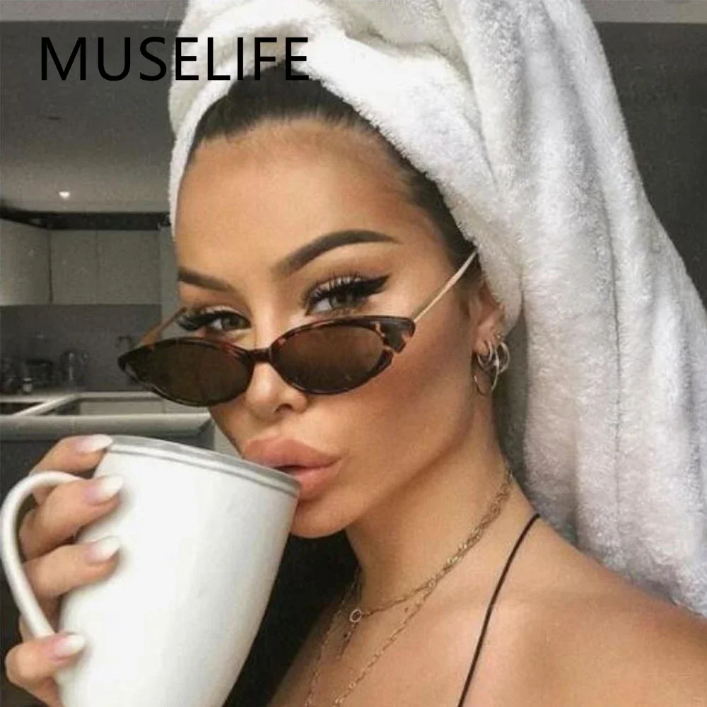 2Pcs Sexy Small Vintage Cat Eye Sunglasses Women Vintage Red Black Sun Glasses Female Ladies Cateyes Sunglass 2025 Retro Glasses