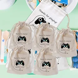 truck Video Game theme Birthday Party graduation baby shower Drawstring gift Bag table centerpiece decoration Supplies favor