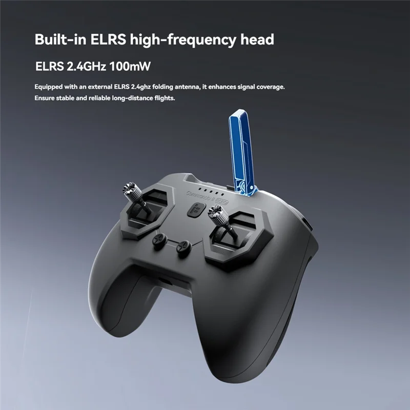 【NEUES ANGEBOT】Commando 8 Nano-Funksender ELRS 2,4 GHz 100 MW FPV-Fernbedienung mit Commando TX-System für FPV-Drohne