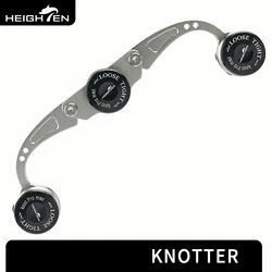 HEIGHTEN Fishing Line Knot Assist Machine Knotting GT FG PR Wire Fishing Bobbin Winder Line Wire Device Connector Accessories