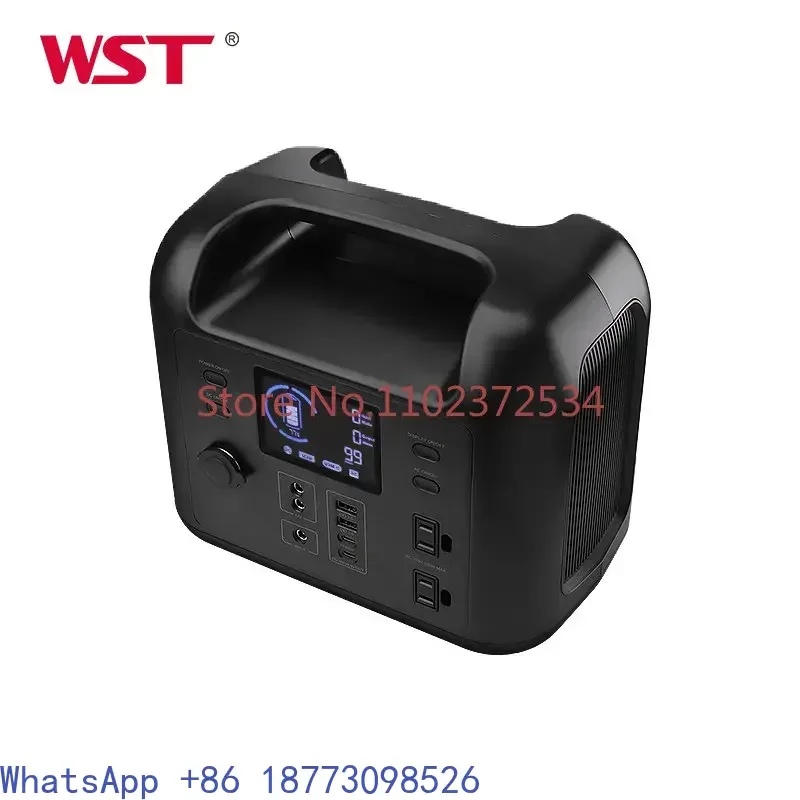 lifepo4 solar battery charger power bank 220v portable power bank station power supply 500w 520WH high capacity