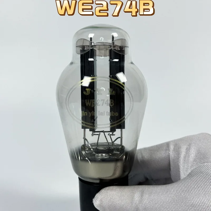 

Jinyin Re WE274B Electronic Tube Rectifier Tube Nano Carbon Anode High Current High Voltage Resistance Generation 5U4 5Z3P