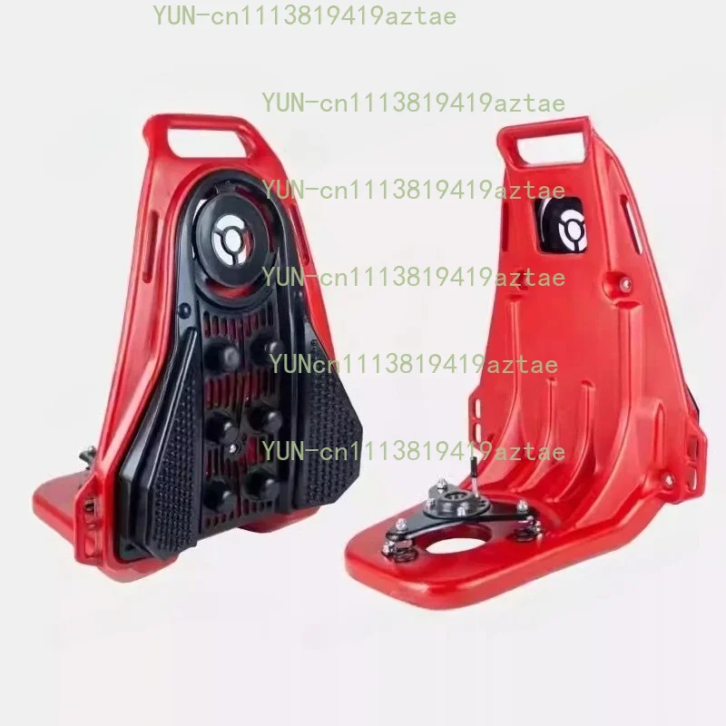 Lawn mower, hedge trimmer, tool fixed power base, backpack fuel tank, double shoulder frame,garden Universal Knapsack Lawn Mower