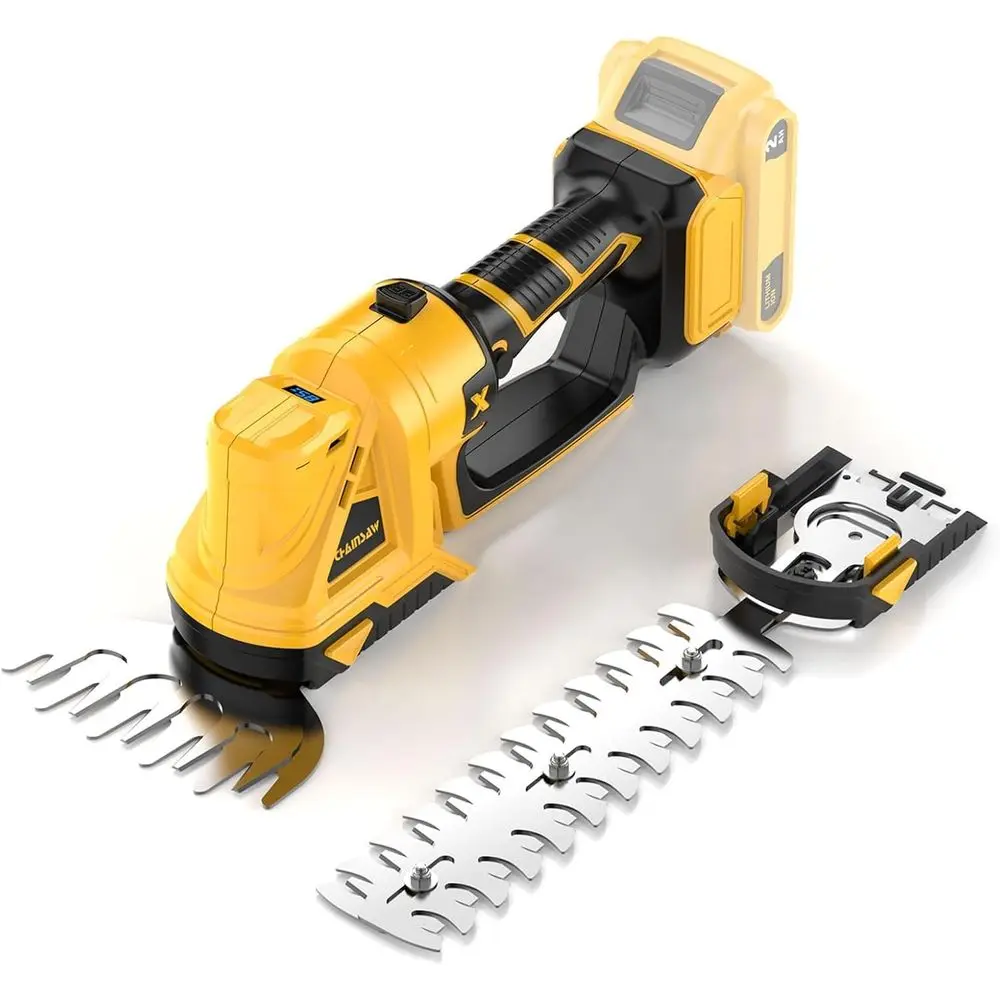 

Cordless Hedge Trimmer for Dewalt 20V MAX Battery (No Battery) - Electric Hedge Trimmer Cordless Grass Trimmer, Bush Trimmer & G