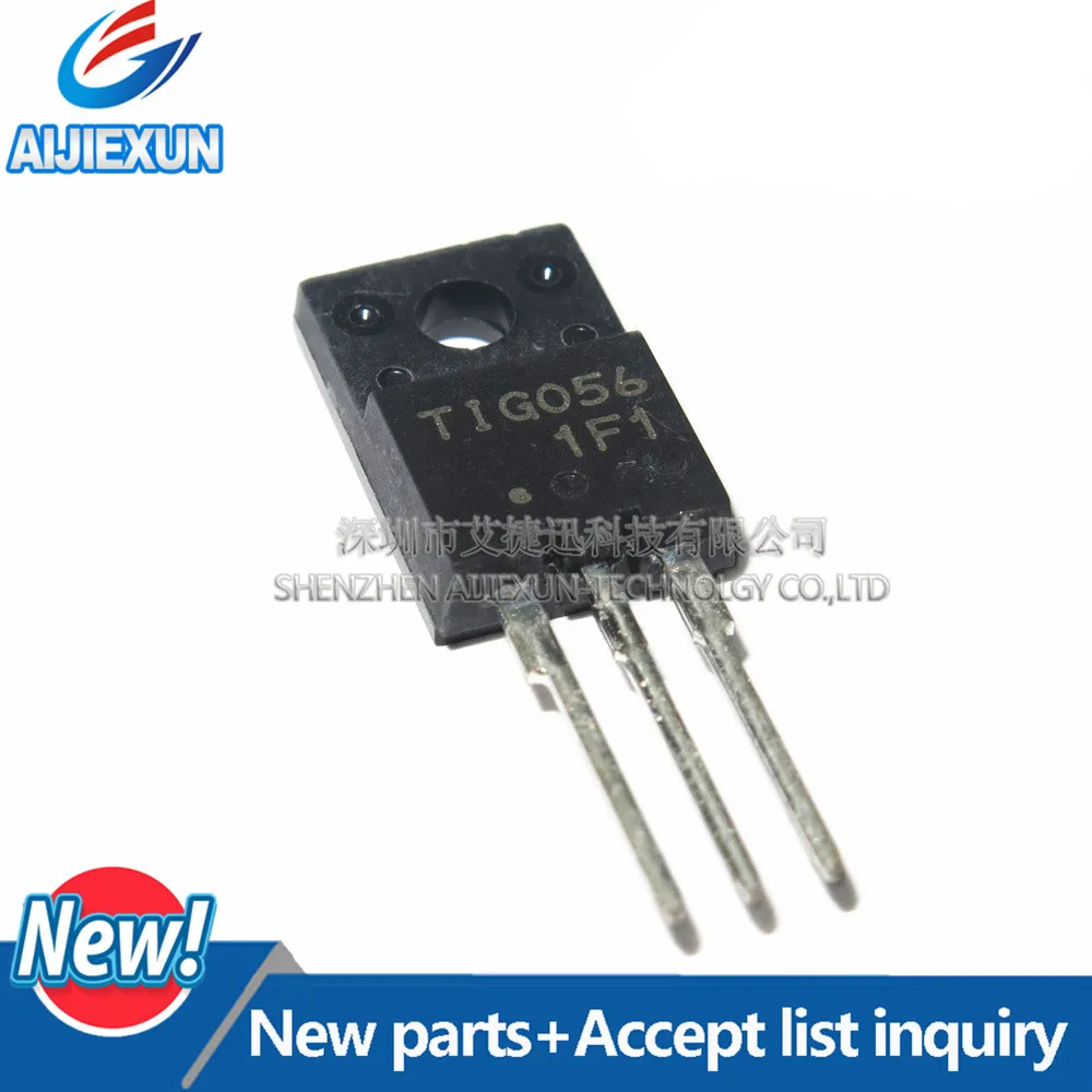 10Pcs TIG056BF IGBTtransistor TO-220F 400V, N-CHANNEL IGBT, TO-220AB, SC-67, TO-220FI(LS), 3 PIN in stock 100% New and original