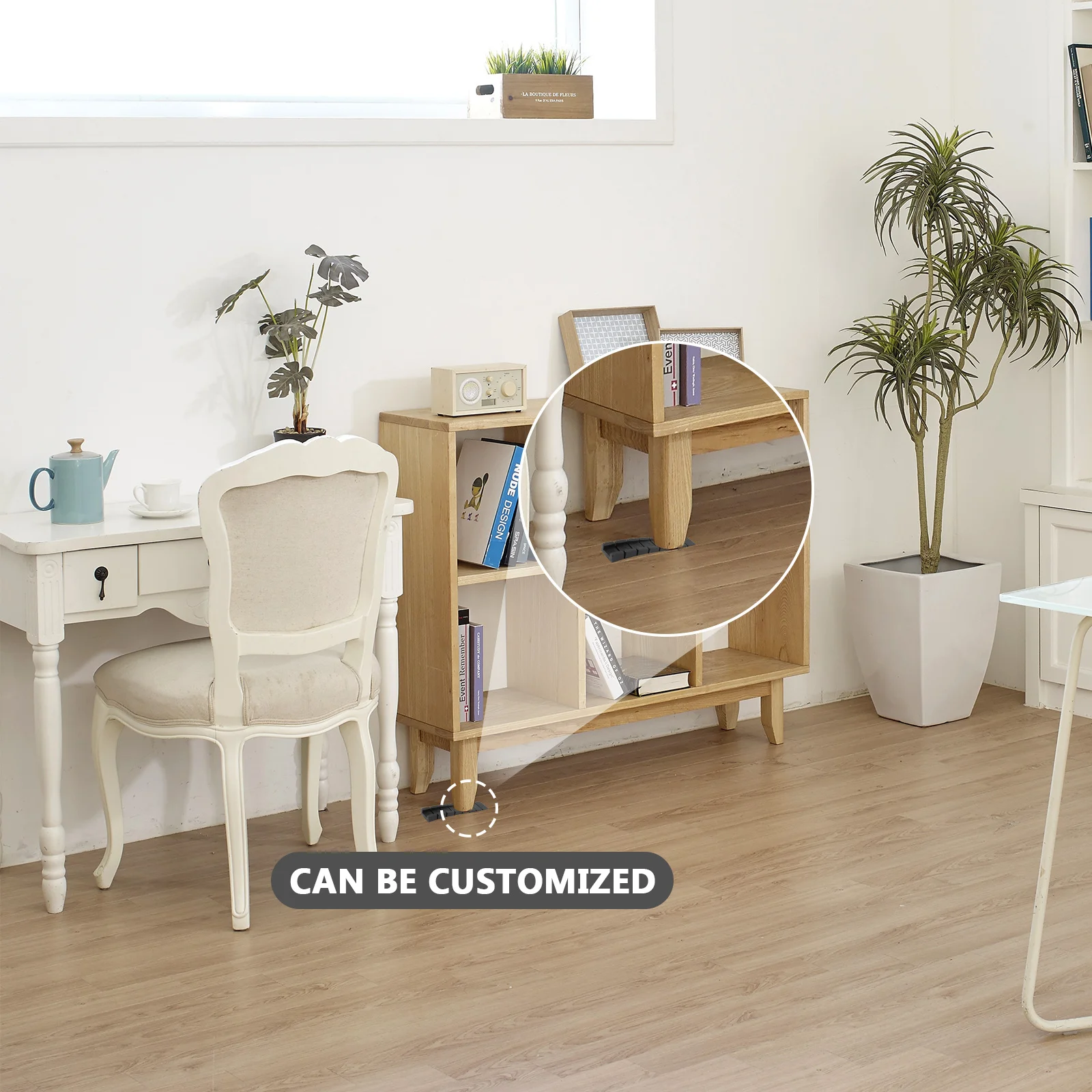 20 قطعة الحشوات تسوية الأثاث مخدد أسفل عدم الانزلاق حشوات البناء دائم للأبواب النوافذ خزانة أريكة DIY بها بنفسك المنزل #2