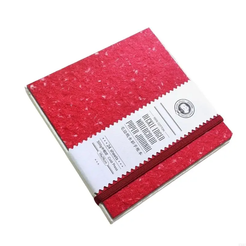 2025 New Artist Watercolor Paper Pad 24 Sheets Watercolor for Travel Sketching