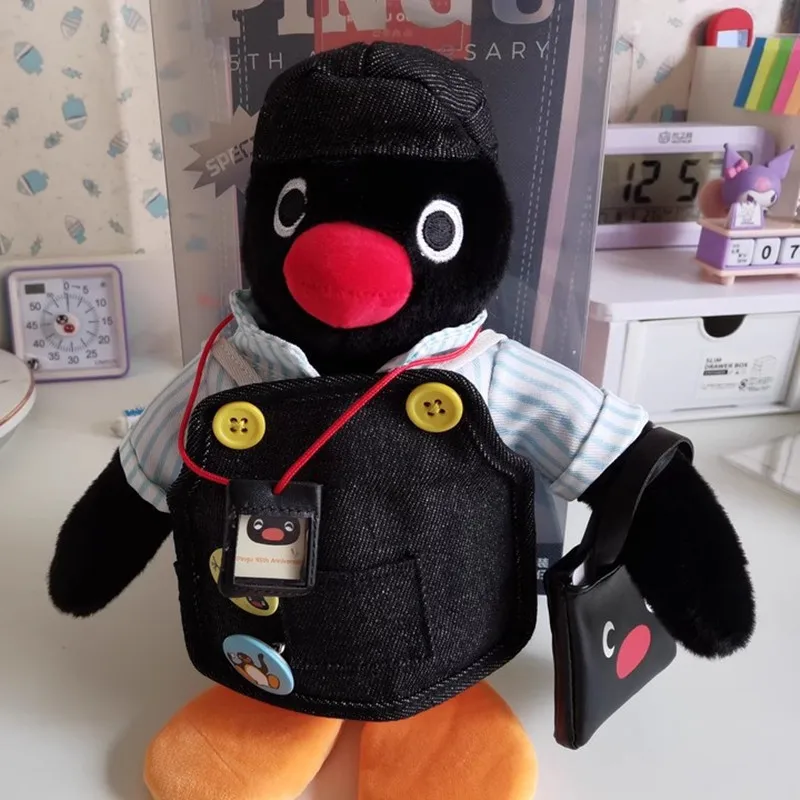 

Pingu 45th Anniversary New Genuine Replacement Smart Store Manager Series Doll Great Artist Pingu Kawaii Customized Gift Toy