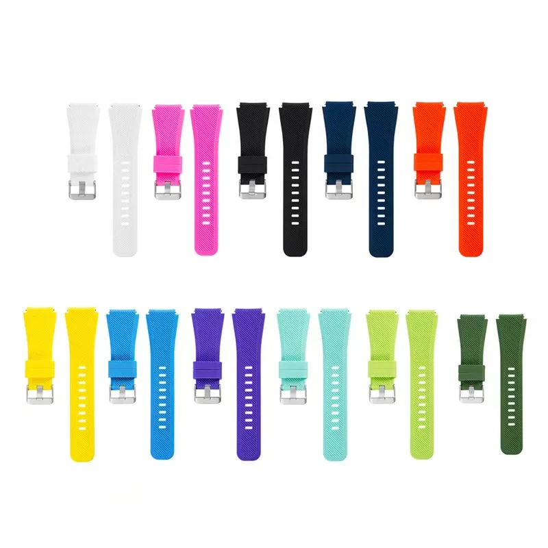 

45pcs Hot Belling 22MM Silicone Watch Strap Universal