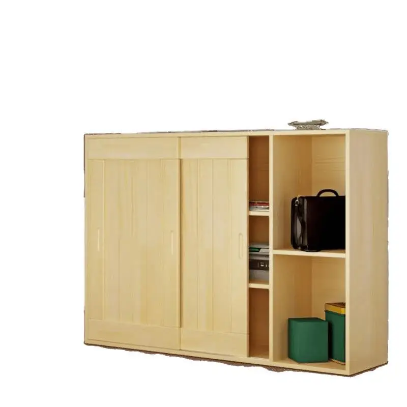 

Multi-layer storage cabinet Low floor sliding door Solid wood sliding door Balcony bay window