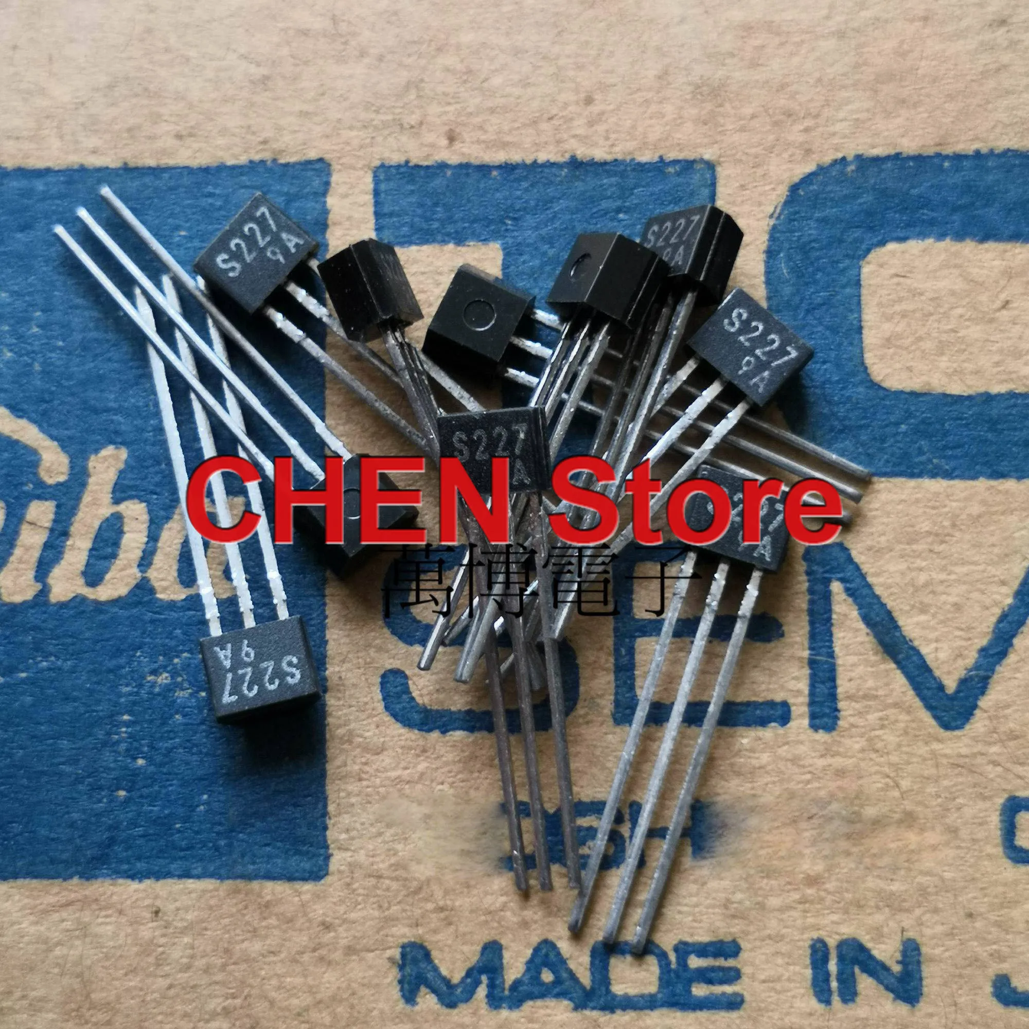 

10PCS NEW Original 1SS227 TO-92S Transistor S227 Audio Power Amplifier ISS227 Superhigh speed switch tube