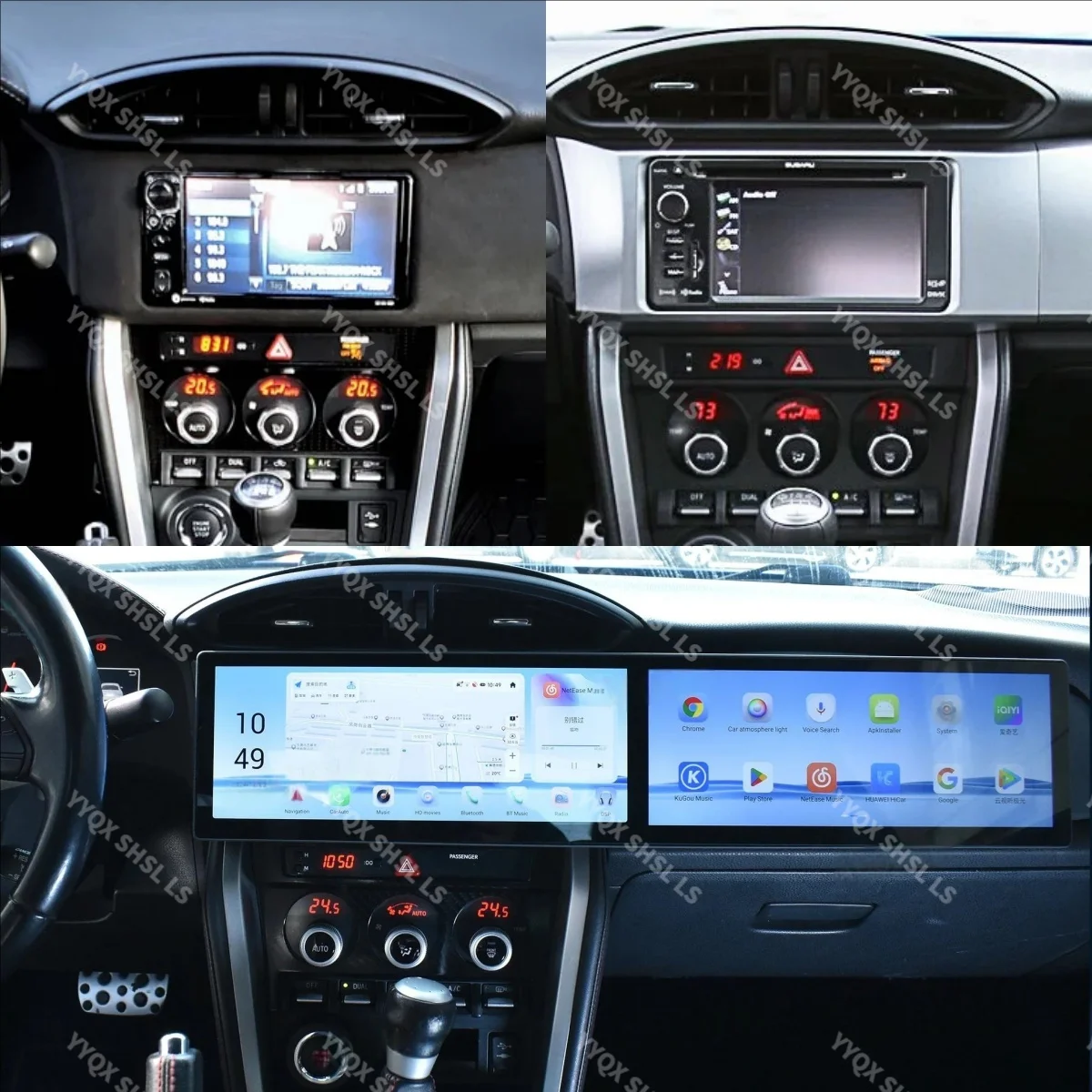 

LS Car Radio Android 13 For Toyota 86 Subaru BRZ 2012-2020 Carplay Player GPS Navigation Touch Screen Head Unit