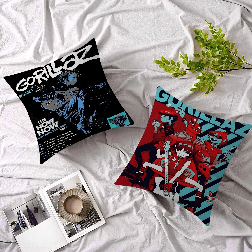 

GorillazCushion Cover Pillow Cover Decor Pillowcase Printed Cushion Case For Couch