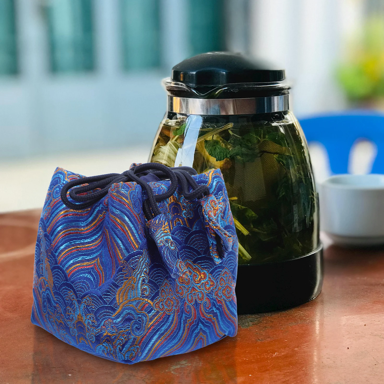 

Thickened Storage Travel Bag Small Teapot Compact Carrying Cozies for Cosies Cozy Cosy Kettle Pouch